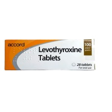 T4 Fat loss / Levothyroxine) 100mcg (UK Pharma Grade) accord